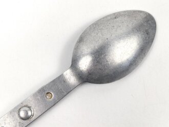 Gabel / Löffel Kombi Wehrmacht. Aluminium, datiert 1937