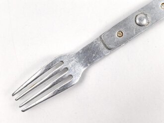 Gabel / Löffel Kombi Wehrmacht. Aluminium, datiert 1937