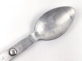 Gabel / Löffel Kombi Wehrmacht. Aluminium, datiert 1937