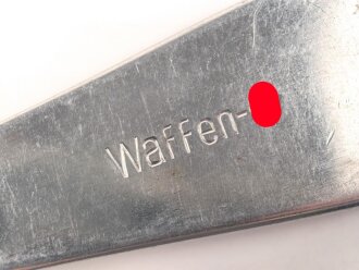 Löffel von der Waffen SS aus Eisen, Gesamtlänge ca. 22 cm