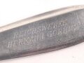 Gabel Reichswerke Hermann Göring aus Metall, Gesamtlänge ca. 20 cm