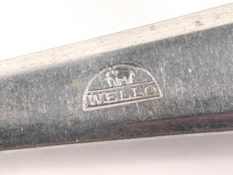 Löffel Reichswerke Hermann Göring aus Metall, Gesamtlänge ca. 20 cm