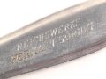 Löffel Reichswerke Hermann Göring aus Metall, Gesamtlänge ca. 20 cm