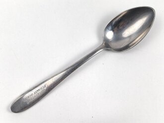 Löffel Reichswerke Hermann Göring aus Metall, Gesamtlänge ca. 20 cm
