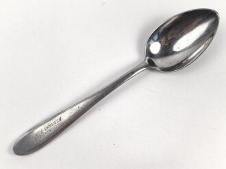 Löffel Reichswerke Hermann Göring aus Metall, Gesamtlänge ca. 20 cm