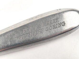 Messer Reichswerke Hermann Göring aus Metall, Gesamtlänge ca. 21 cm