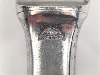 Messer Reichswerke Hermann Göring aus Metall, Gesamtlänge ca. 21 cm