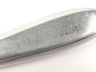 Messer Reichswerke Hermann Göring aus Metall, Gesamtlänge ca. 21 cm