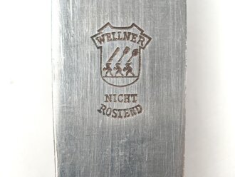 Messer Reichswerke Hermann Göring aus Metall, Gesamtlänge ca. 21 cm