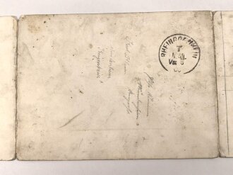 Ansichtskarte "Grüße aus Schwetzingen - Der Schlossgarten", zum aufklappen