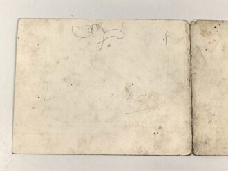 Ansichtskarte "Grüße aus Schwetzingen - Der Schlossgarten", zum aufklappen