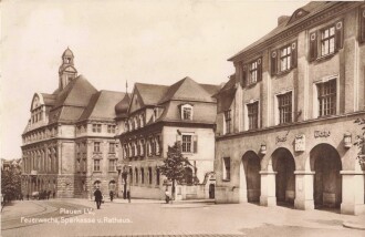 Ansichtskarte "Plauen i.V."