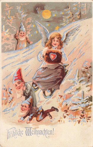 Ansichtskarte "Fröhliche Weihnachten"