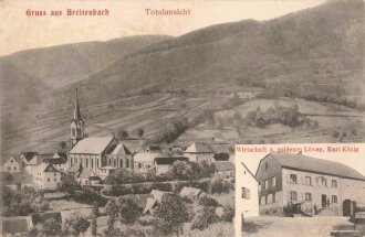 Ansichtskarte "Gruss aus Breitenbach"