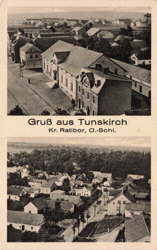 Ansichtskarte "Gruss aus Tunskirch"