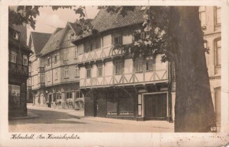 Ansichtskarte "Helmstedt - Am Heinrichplatz"