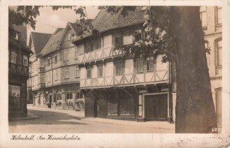 Ansichtskarte "Helmstedt - Am Heinrichplatz"