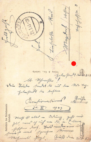 Ansichtskarte "Helmstedt - Am Heinrichplatz"