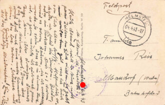 Ansichtskarte "Helmstedt - Quellenhof und Lappnwald...