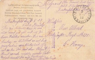 Ansichtskarte "Gruss aus Birkenfeld"