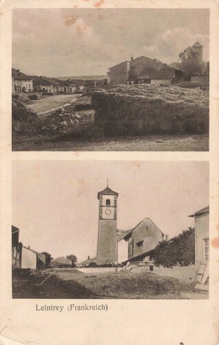 Ansichtskarte "Leintrey - Frankreich"