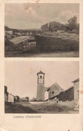 Ansichtskarte "Leintrey - Frankreich"