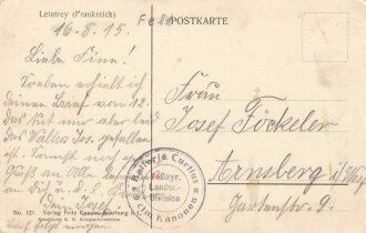 Ansichtskarte "Leintrey - Frankreich"