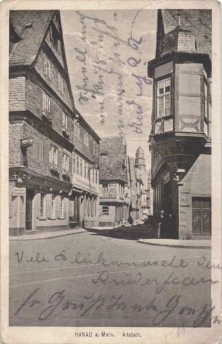 Ansichtskarte "Hanau a. Main"