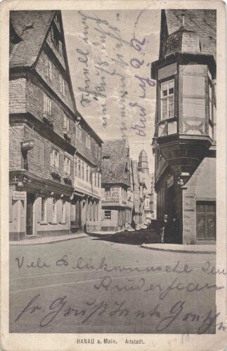 Ansichtskarte "Hanau a. Main"