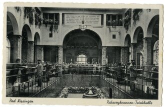 Ansichtskarte "Bad Kissingen - Rakoczybrunnen Trinkhalle"