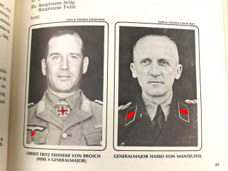 "Uniforms, Organization and History of the Afrikakorps" 255 Seiten, über DIN A5, gebraucht, englisch
