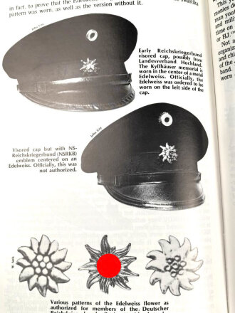 "Headgear of Hitlers Germany, Vol. 2" DIN A5, 336 Seiten, gebraucht, englisch