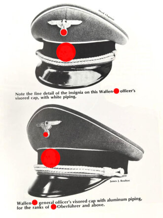 "Headgear of Hitlers Germany, Vol. 2" DIN A5, 336 Seiten, gebraucht, englisch