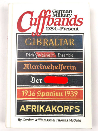 "Cuffbands 1784 - Present" DIN A5, 352 Seiten,...