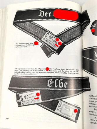 "Cuffbands 1784 - Present" DIN A5, 352 Seiten, gebraucht, englisch