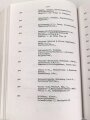"Liste der Fertigungskennzeichen für Waffen, Munition und Gerät" Origialgetreuer Nachdruck, DIN A5, 782 Seiten, gebraucht