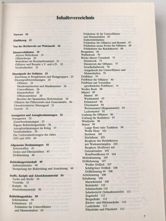 "Die Deutsche Wehrmacht, Uniformierung und...