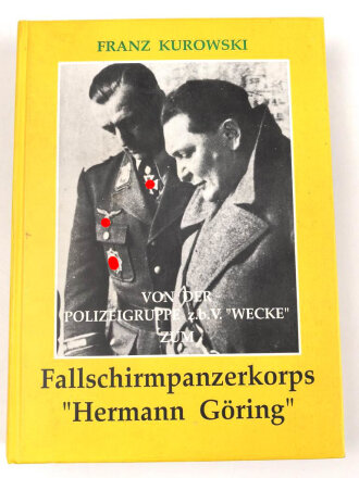"Fallschirmpanzerkorps Hermann Göring" DIN A5, 502 Seiten, gebraucht, englisch