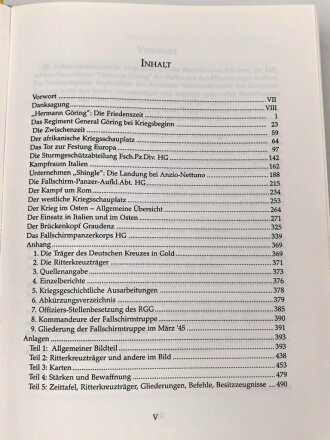 "Fallschirmpanzerkorps Hermann Göring" DIN...