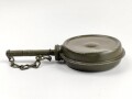 Ölkanne für die Werkzeugtasche MG34/42 der Wehrmacht, überlackiertes Stück