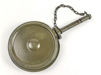 Ölkanne für die Werkzeugtasche MG34/42 der Wehrmacht, überlackiertes Stück