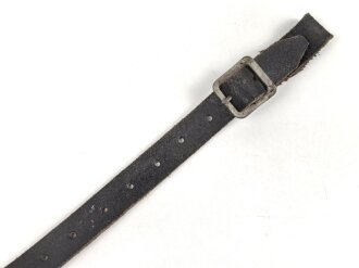Stahlhelm Kinnriemen Wehrmacht, neuzeitliche Fertigung....