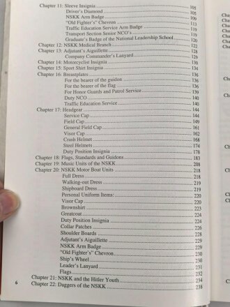 "NSKK NSFK Uniforms, Organisation & History" DIN A5, 464 Seiten, gebraucht, englisch