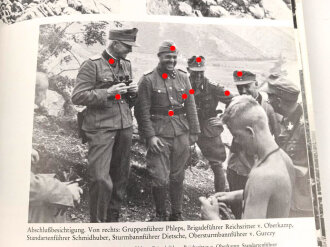 Otto Kumm "7. SS-Gebirgs-Division Prinz Eugen im Bild", 226 Seiten, DIN A4, gebraucht