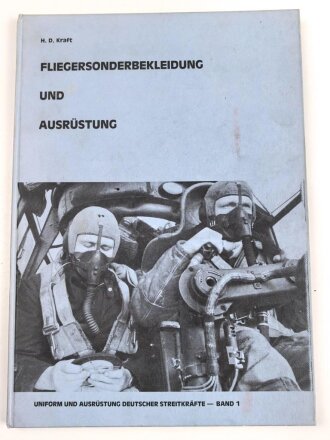 "Fliegersonderbekleidung und Ausrüstung, Band 1" DIN A4, 80 Seiten, gebraucht, englisch