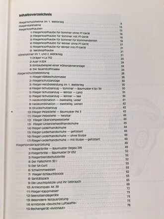 "Fliegersonderbekleidung und Ausrüstung, Band...