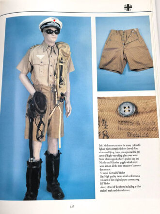 "Luftwaffe vs. RAF, Flying clothing of the Air War 1939-45" DIN A4, 158 Seiten, gebraucht, englisch