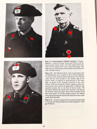"Field Uniforms of German Army Panzer Forces in Worls War 2" 313 Seiten, DIN A4, gebraucht, englisch