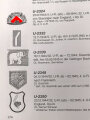 Embleme, Wappen, Malings deutscher U-Boote 1939-1945" 227 Seiten, DIN A4, gebraucht
