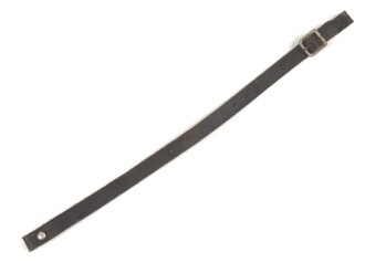 Stahlhelm Kinnriemen Wehrmacht, neuzeitliche Fertigung. Ungereinigt